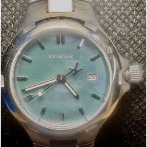 Krieger Women’s Swiss Automatic 200M Watch – Mother of Pearl Dial
